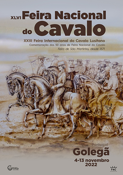 Horses of the World Poster -  Portugal